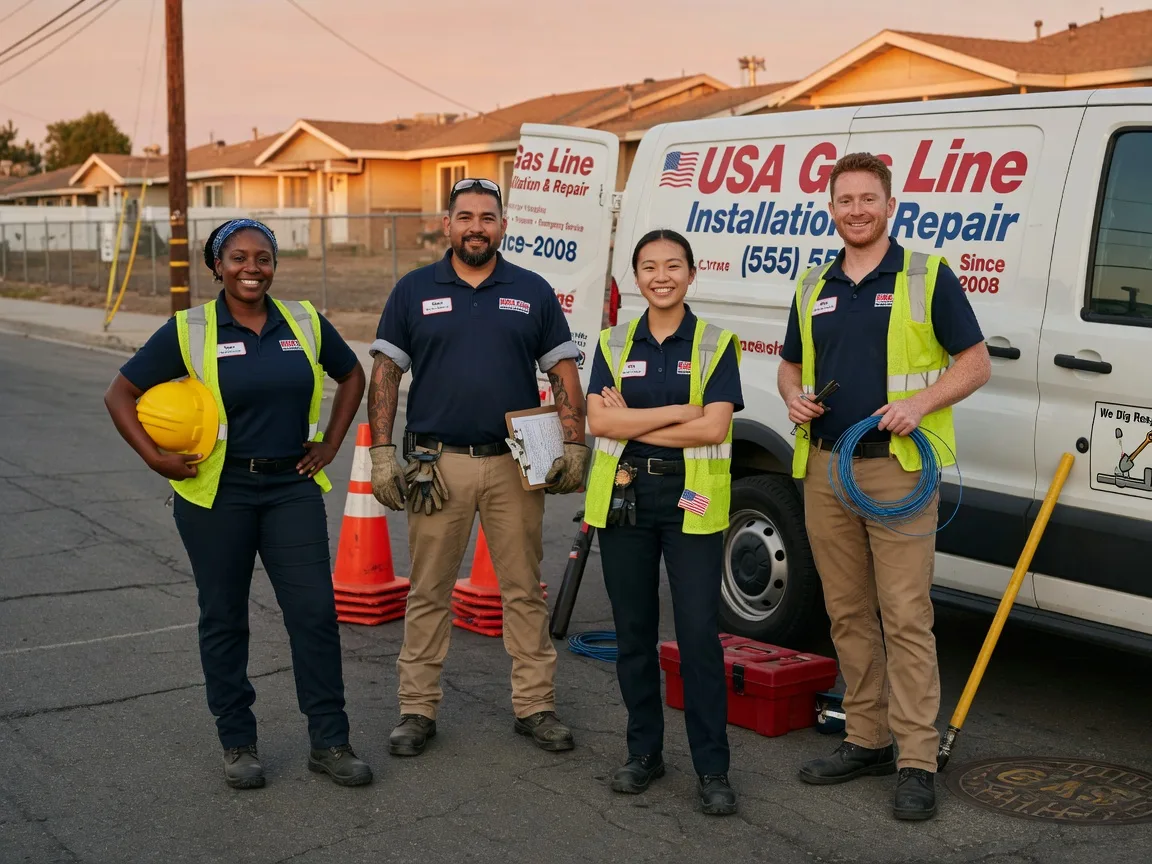 Gas Line Installation company in Boling, TX
